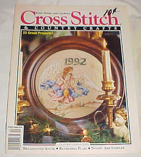 Cross Stitch & Country Crafts, Noviembre /diciembre De 1992