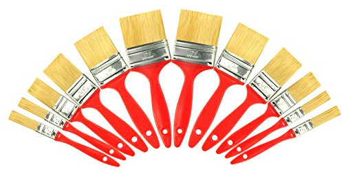 Kingorigin Premium Brocha Set 12 Piece Gran Valor Pintura