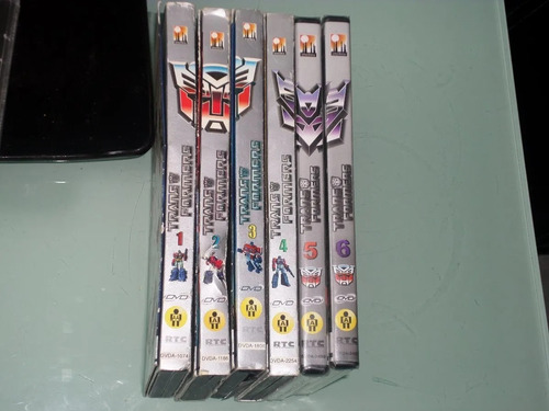Transformers - Serie Animada De Los 80's - 6 Dvd's (Usado)