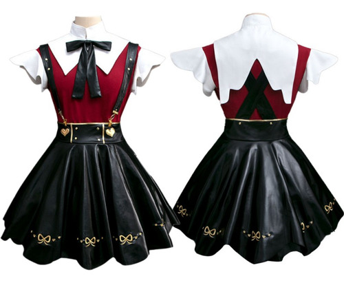 Disfraz De Cosplay De Game Needy Girl Overdose, De Kange Suger, Reino Unido