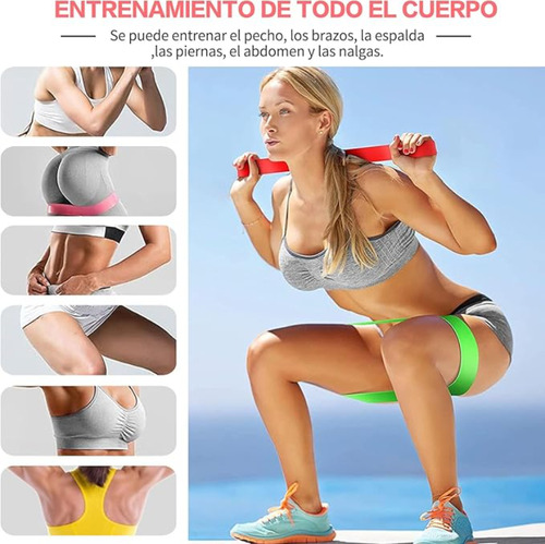 Para Bandas Para Ejercicio Yoga Elastic Resistance 5 Niveles