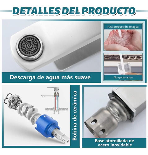 Mezclador De Un Solo Comando Con Llave De Baño Con Grifo Alt
