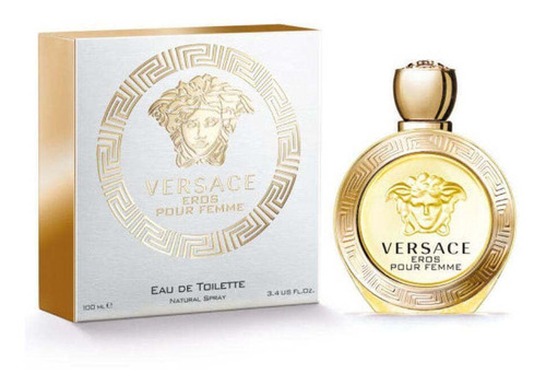 Edt 3.4 Onzas Versace Eros Pour Femme Por Gianni Versace