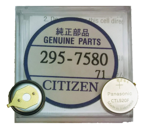 Original Citizen Reloj Energy Cell Bateria Condensador Para