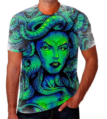Camisa Camiseta Medusa Mitologia Grega Envio Rápido 12