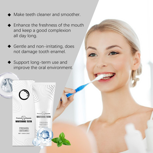 Pasta De Dientes Con Hidroxiapatita Para Limpiar Los Dientes