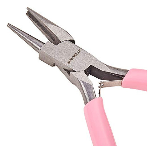 4.5 Inch Pink Round Concave Pliers Wire Looping Pliers ...