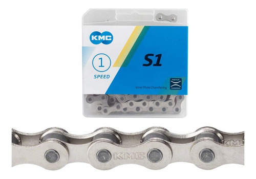 Kmc Z410 X 112l Plata Np Sola Velocidad De 1 / 2-1 / 8 Caden