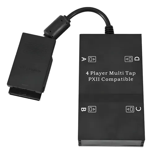 Multitap Adaptador Para Ps2 Joystick Memory Card 4 Jugadores