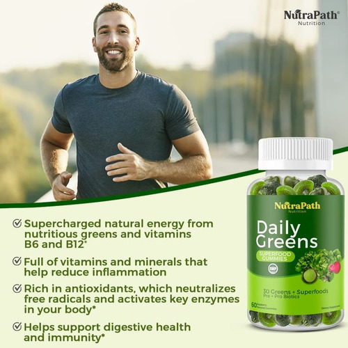 Nutapath Super Greens Gomitas Nutrapath