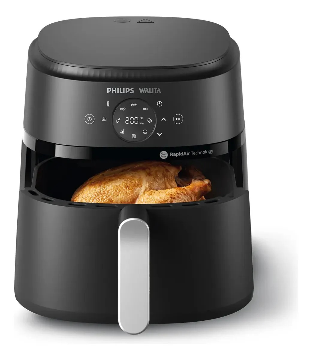 Fritadeira Airfryer Digital Série 2000 XL NA239/00 Preta 127V