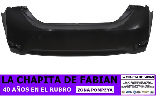 Paragolpe Trasero Toyota Corolla 2017 2018 2019