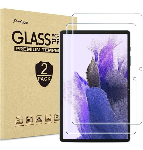 Protector De Pantalla Para Samsung Galaxy Tab S7 - Pack D...