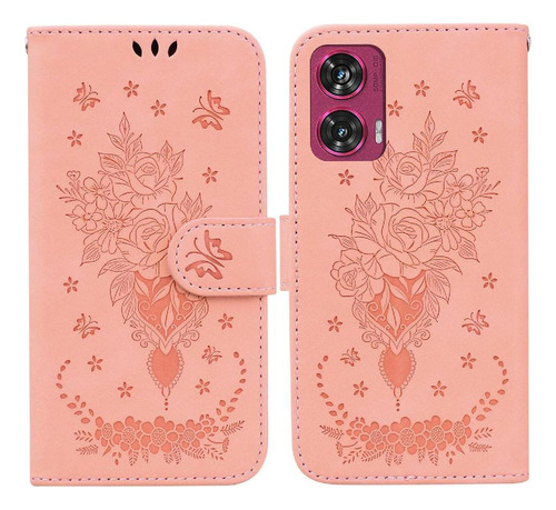 Funda For Motorola Edge 50 Fusion Cartera Kickstand Flip