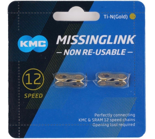 Missing Link Eslabon Facil De Cadena Kmc 12v