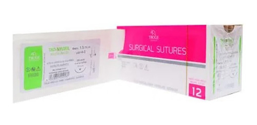 Suturas Nylon, Vicril,no Absorbible Varias Medidas X 12 Uni