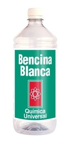 Imagen 2 de 3 de Bencina Blanca Química Universal 1 Litro / Ferrepernos