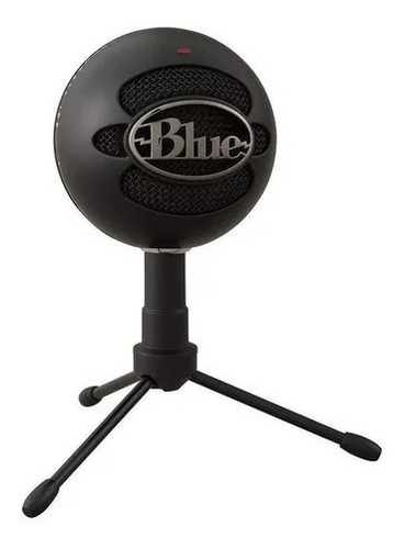 Micrófono Logitech Blue Snowball Ice Cond Cardioide Negro