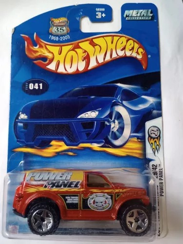 Hot Wheels Power Panel First Editions 2003 Vintage Car Rojo