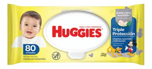 Toallas Húmedas Huggies 80und