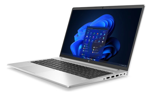 Notebook HP ProBook 445 G9 plateada AMD Ryzen 7 5825U  16GB de RAM 512GB SSD, AMD Radeon 60 Hz 1366x768px Windows 10 Pro