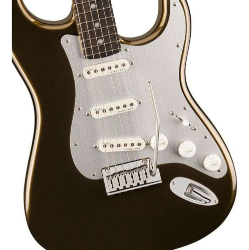 Fender American Ultra Ii Stratocaster Ebony Texas Diestro Tea Ebony