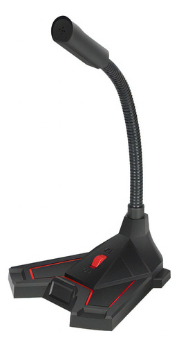 Microfono Gamer Xtrike Me Xmc-01 Omnidireccional 3.5mm Color Negro