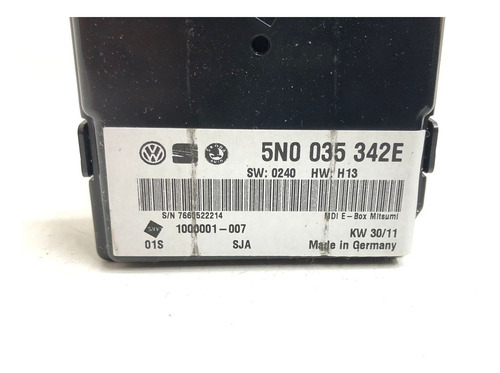 Módulo Central Interface Vw Jetta 2008/2010 5n0035342e C189 (Usado)