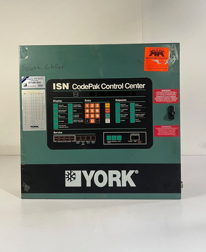 One (1) Xlnt Cond - York Isn Codepak Chiller Control Ccs
