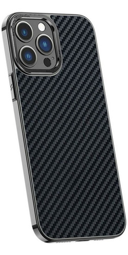 Funda Magnética De Fibra De Carbono Para iPhone 12 13 14