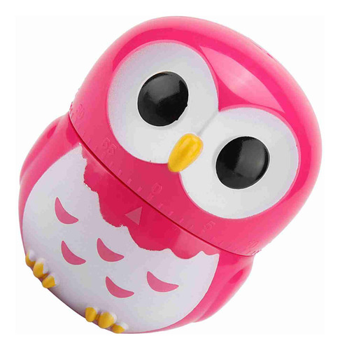 Timer, Con Forma De Búho, Manual, Mecánico Y Casero