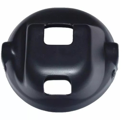 Imagem 3 de 3 de Carcaça Farol Redondo Ybr 125 2000/2008 Preto