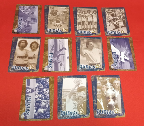Pumas Unam Tarjetas Imagics Set Semi Completo Faltan 11 (Usado)