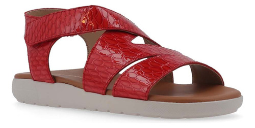 Sandalia Hush Puppies Aurora Rojo Para Dama