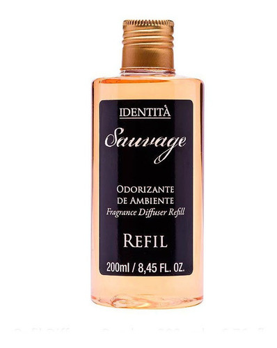 Identitá Refil Odorizante De Ambiente Sauvage Onça 200ml