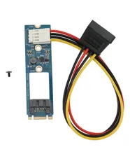 Comprar Adaptador Ssd Sata M.2 Ngff A Tarjeta Sata3 De 7 Pines Sata3