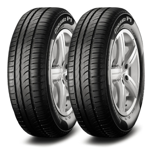 Imagen 1 de 3 de Kit X2 Neumaticos Pirelli 185/60 R15 H P1 Cinturato Cuotas