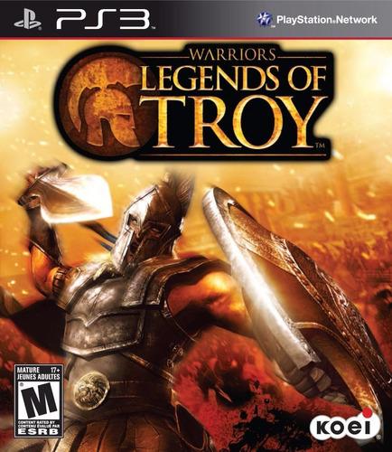 Jogo Warriors Legends Of Troy Para Playstation 3 Ps3