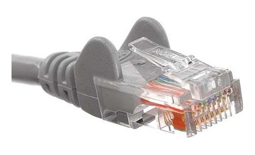 Cable Network Patch Cord Cat 5e 26awg Gray / 10ft