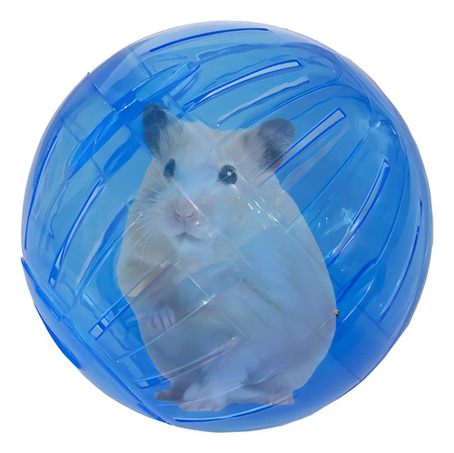 Roda de Exercício para Hamster Grande Savana Pet Azul 15cm