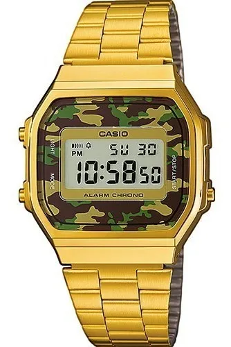 Casio digital top watch yellow