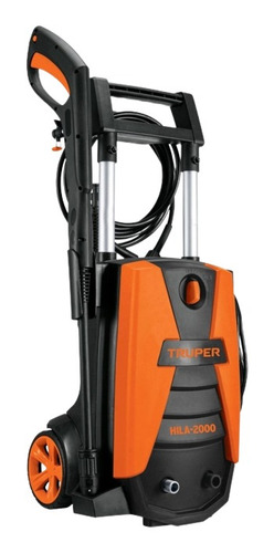 Imagen 1 de 5 de Hidrolavadora eléctrica Truper HILA-2000 naranja/negro de 2.6hp con 2000psi de presión máxima 127V - 60Hz