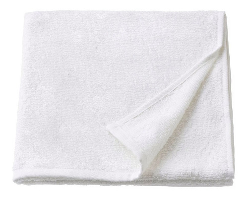 10 Toallas Faciales Hoteleras 30x30cm 50gr 100% Algodón Liso