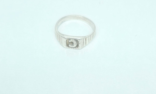 Anillo Plata 925 Mex Ley # 624 Plateado 8 (Usado)