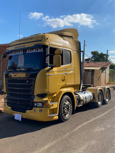 Caminhão Scania R480 6x4 Ano 2018 Streamline Completo