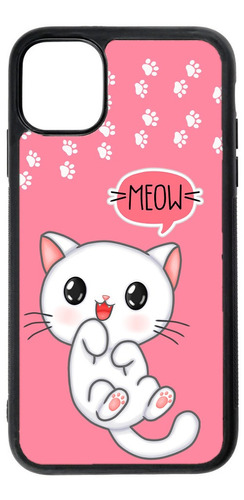 Carcasa Funda Para iPhone 13 Pro Max Gatitos Diseño 47