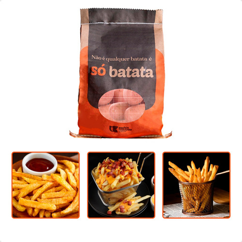 Só Batata Asterix Especial Para Pure Nhoque Fritura 5kg