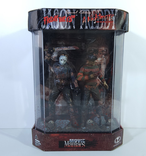 Movie Maniacs Jason Voorhees /freddy Krueger Special Edition (Usado)