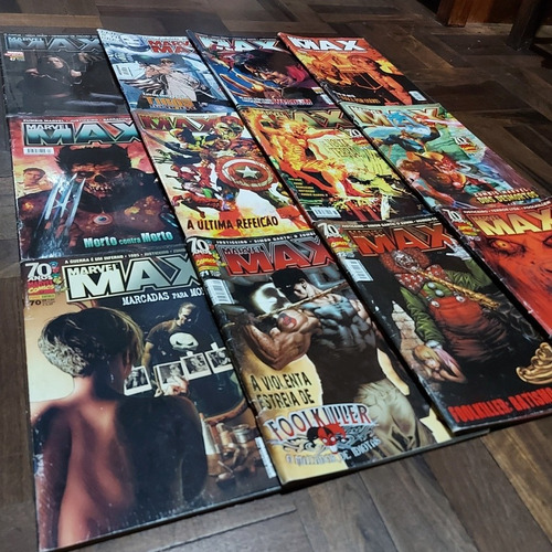 Lote 27 Gibis Marvel Max
