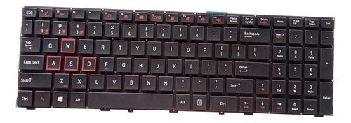 Teclado Para Computadora Portátil Diseño De Ee. Naranja